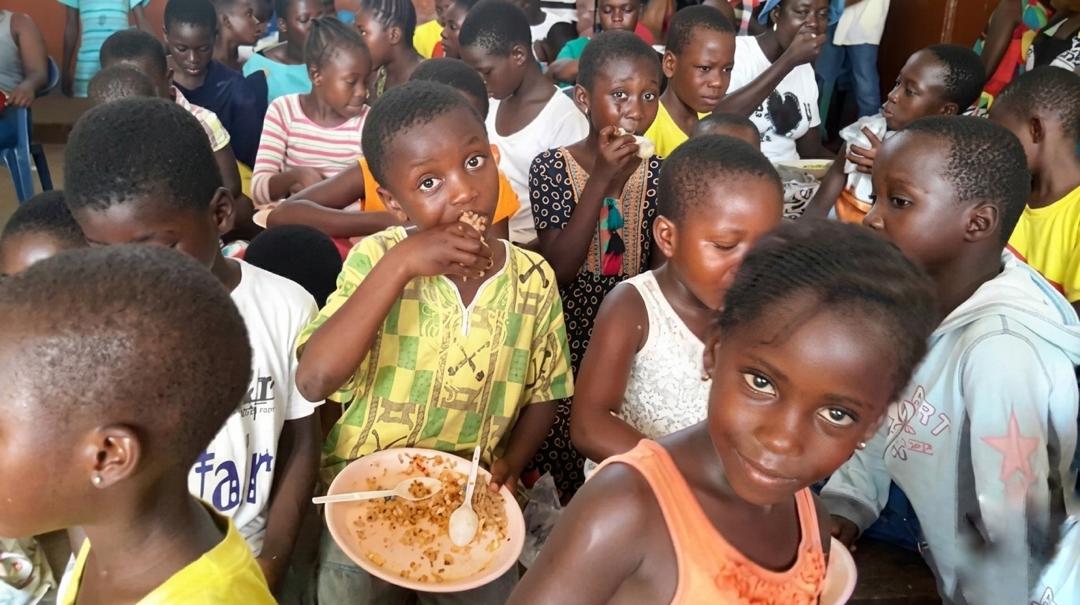 Children reached by Feeding For Christ Missions